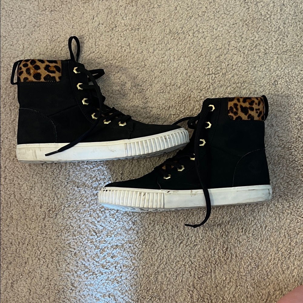 Timberland Black Footwear Label